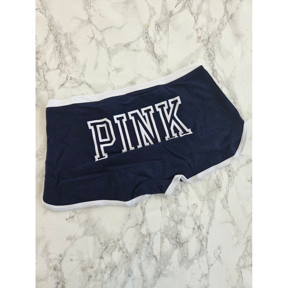 Victoria's Secret Logo Cotton Dorm Boyshort Panties L NWT - Picture 3 of 6